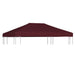 Prieeldak 310 g/m² 3x4 m bordeaux