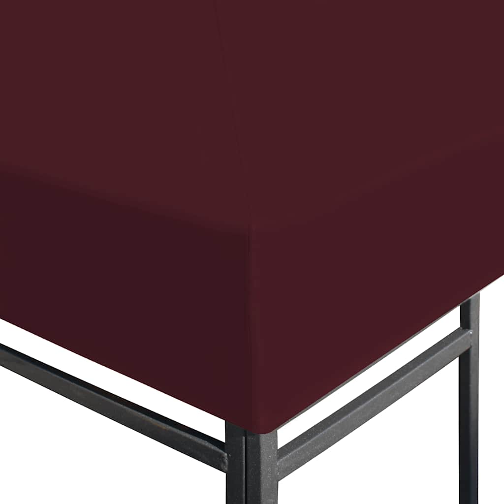 Prieeldak 310 g/m² 3x4 m bordeaux