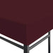Prieeldak 310 g/m² 3x4 m bordeaux