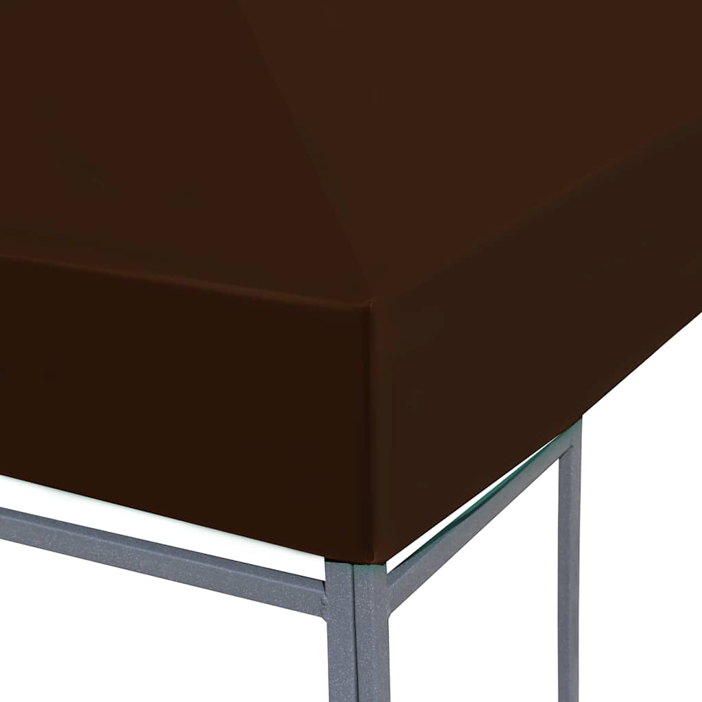 Prieeldak 310 g/m² 3x4 m bruin