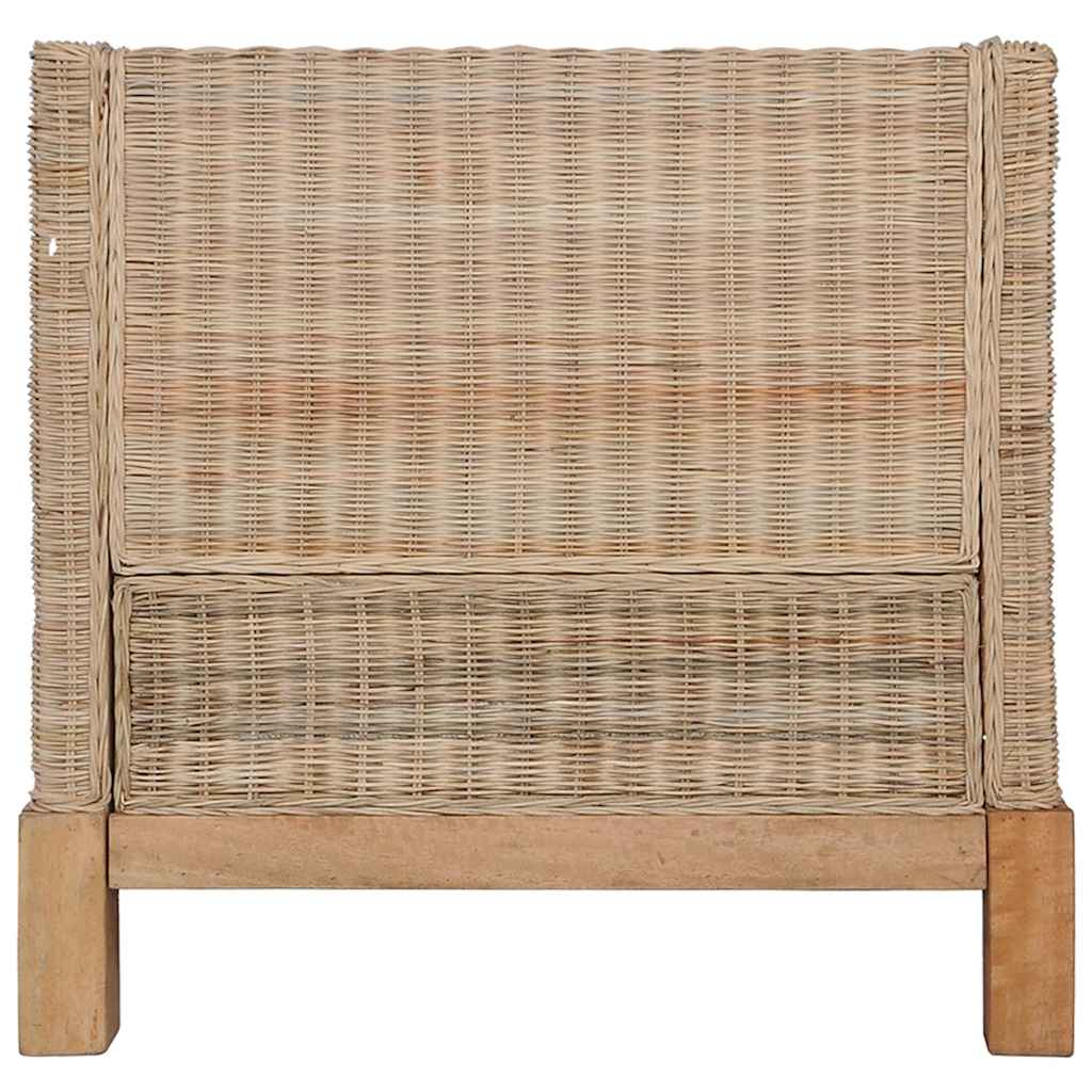 2-delig Bankstel met kussens natuurlijk rattan