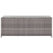 Tuinbox 120x50x60 cm poly rattan grijs