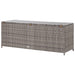 Tuinbox 120x50x60 cm poly rattan grijs