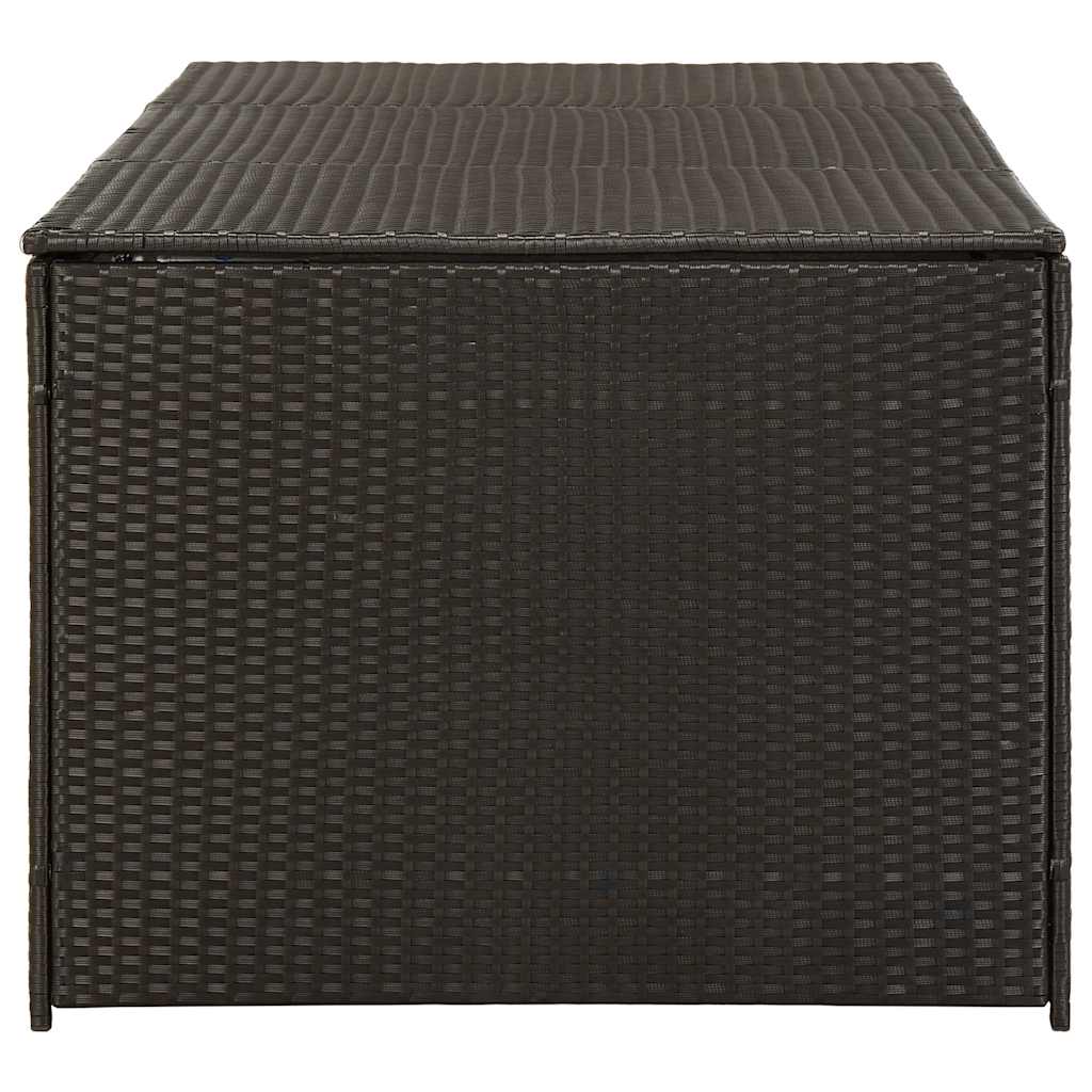 Tuinbox 180x90x70 cm poly rattan bruin