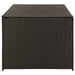 Tuinbox 180x90x70 cm poly rattan bruin