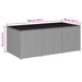 Tuinbox 180x90x70 cm poly rattan bruin