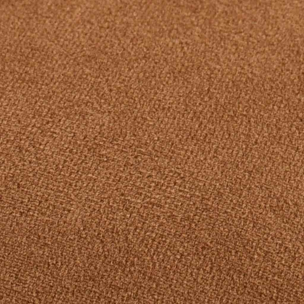Kruk fluweel 28 x 36 cm bruin en goudkleurig