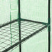 Inloopkas met 12 schappen 143x214x196 cm staal