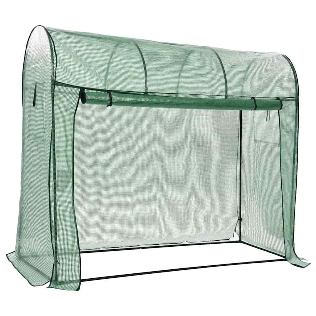 Tuinkas met ritsdeur 200x80x170 cm