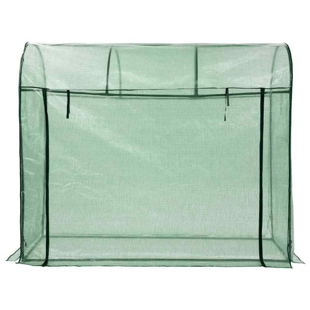 Tuinkas met ritsdeur 200x80x170 cm