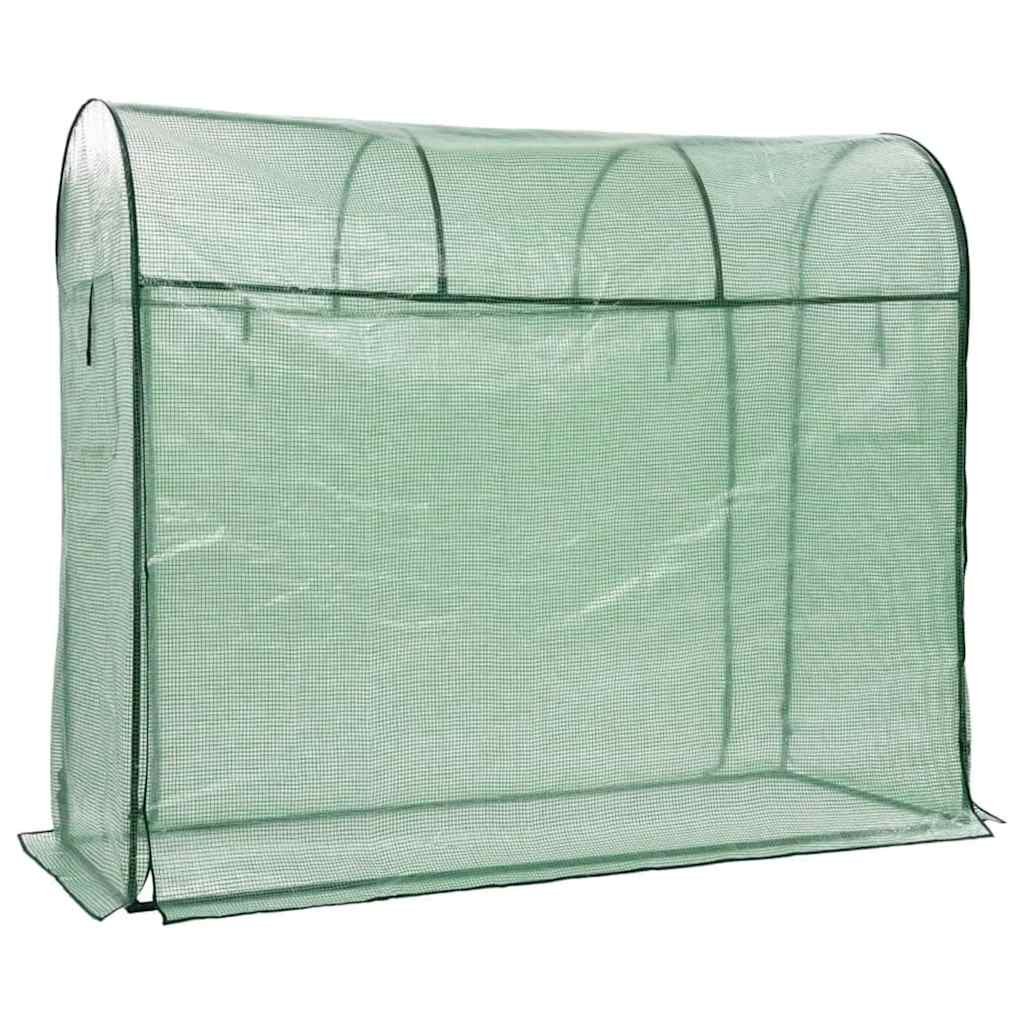 Tuinkas met ritsdeur 200x80x170 cm