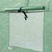 Tuinkas met ritsdeur 200x80x170 cm