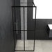 Inloopdouchewand 90x195 cm transparant gehard glas