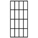 Inloopdouchewand 100x195 cm mat gehard glas