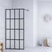 Inloopdouchewand 118x190 cm mat gehard glas