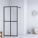 Inloopdouchewand 80x195 cm mat gehard glas