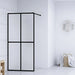 Inloopdouchewand 90x195 cm mat gehard glas