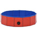 Hondenzwembad inklapbaar 80x20 cm PVC rood