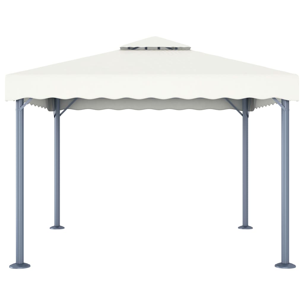 Prieel 300x300 cm aluminium crème