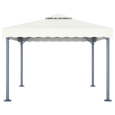 Prieel 300x300 cm aluminium crème