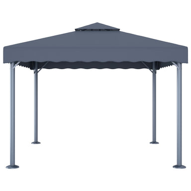Prieel 300x300 cm aluminium antraciet
