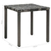 Ligbedden met tafel poly rattan antraciet