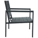 Tuinbank hout-look 120 cm HDPE grijs
