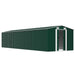 Tuinschuur 257x779x181 cm gegalvaniseerd staal groen
