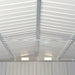 Tuinschuur 257x779x181 cm gegalvaniseerd staal groen