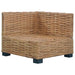 Hoekbank Met Kussens Natuurlijk Rattan 1