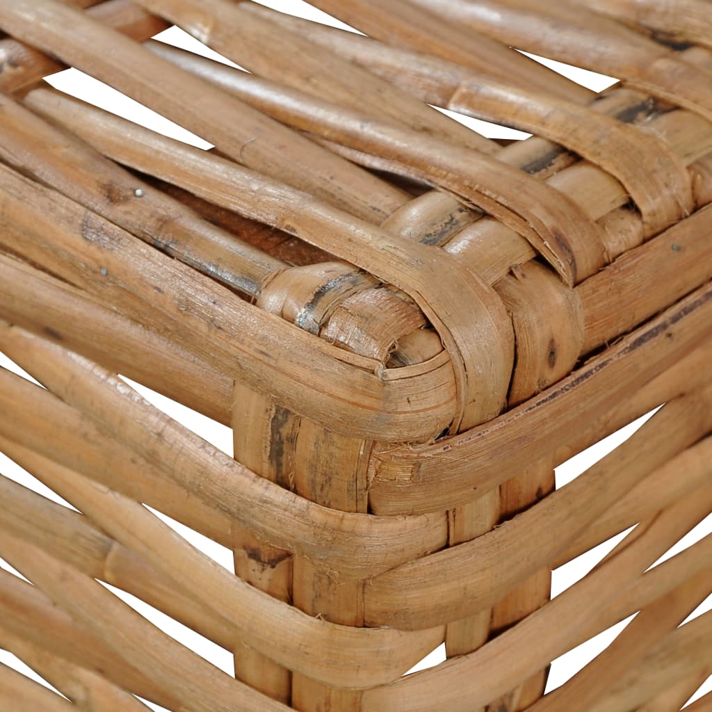 Bank Zonder Armleuning Met Kussens Natuurlijk Rattan 1 Middenbank