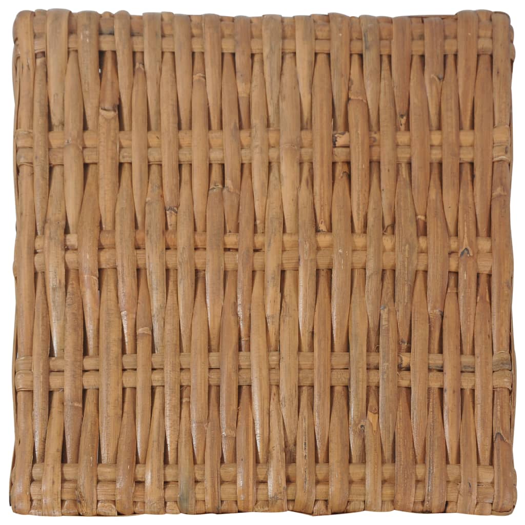 Salontafel 47X47X28 Cm Natuurlijk Rattan 1