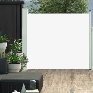 Tuinscherm Uittrekbaar 100X300 Cm Crème 100 x 300 cm