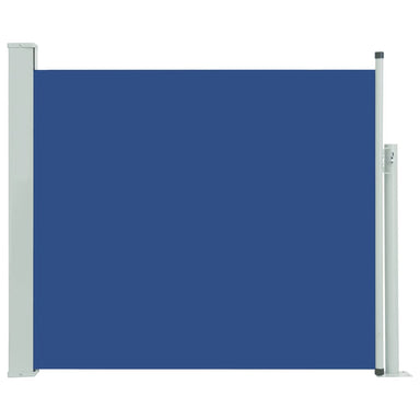 Tuinscherm Uittrekbaar 100X300 Cm Blauw 100 x 300 cm