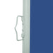 Tuinscherm Uittrekbaar 100X300 Cm Blauw 100 x 300 cm