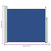Tuinscherm Uittrekbaar 100X300 Cm Blauw 100 x 300 cm