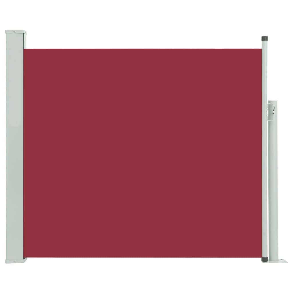 Tuinscherm Uittrekbaar 100X300 Cm Rood 100 x 300 cm