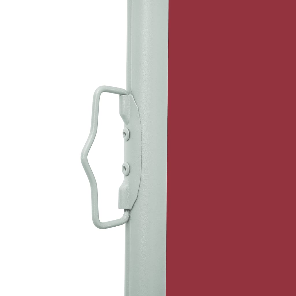 Tuinscherm Uittrekbaar 100X300 Cm Rood 100 x 300 cm