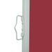 Tuinscherm Uittrekbaar 100X300 Cm Rood 100 x 300 cm
