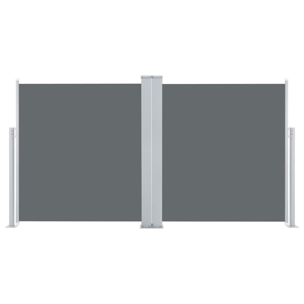 Windscherm Uittrekbaar 100X600 Cm Antraciet 100 x 600 cm