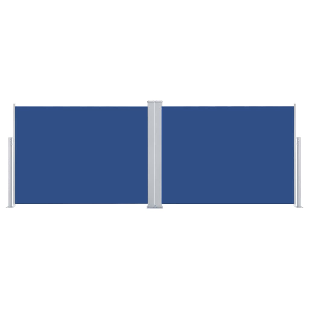 Windscherm Uittrekbaar 100X1000 Cm Blauw 100 x 1000 cm