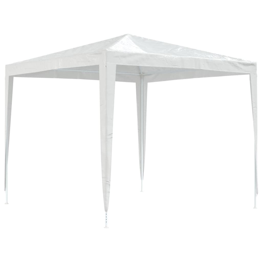 Partytent 2,5x2,5 m wit