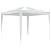 Partytent 2,5x2,5 m wit
