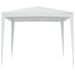Partytent 2,5x2,5 m wit
