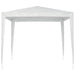 Partytent 2,5x2,5 m wit