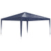 Partytent 4x4 m blauw