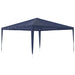 Partytent 4x4 m blauw