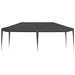 Partytent professioneel 90 g/m² 4x6 m antraciet