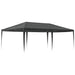 Partytent professioneel 90 g/m² 4x6 m antraciet