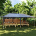 Partytent professioneel 90 g/m² 4x6 m antraciet
